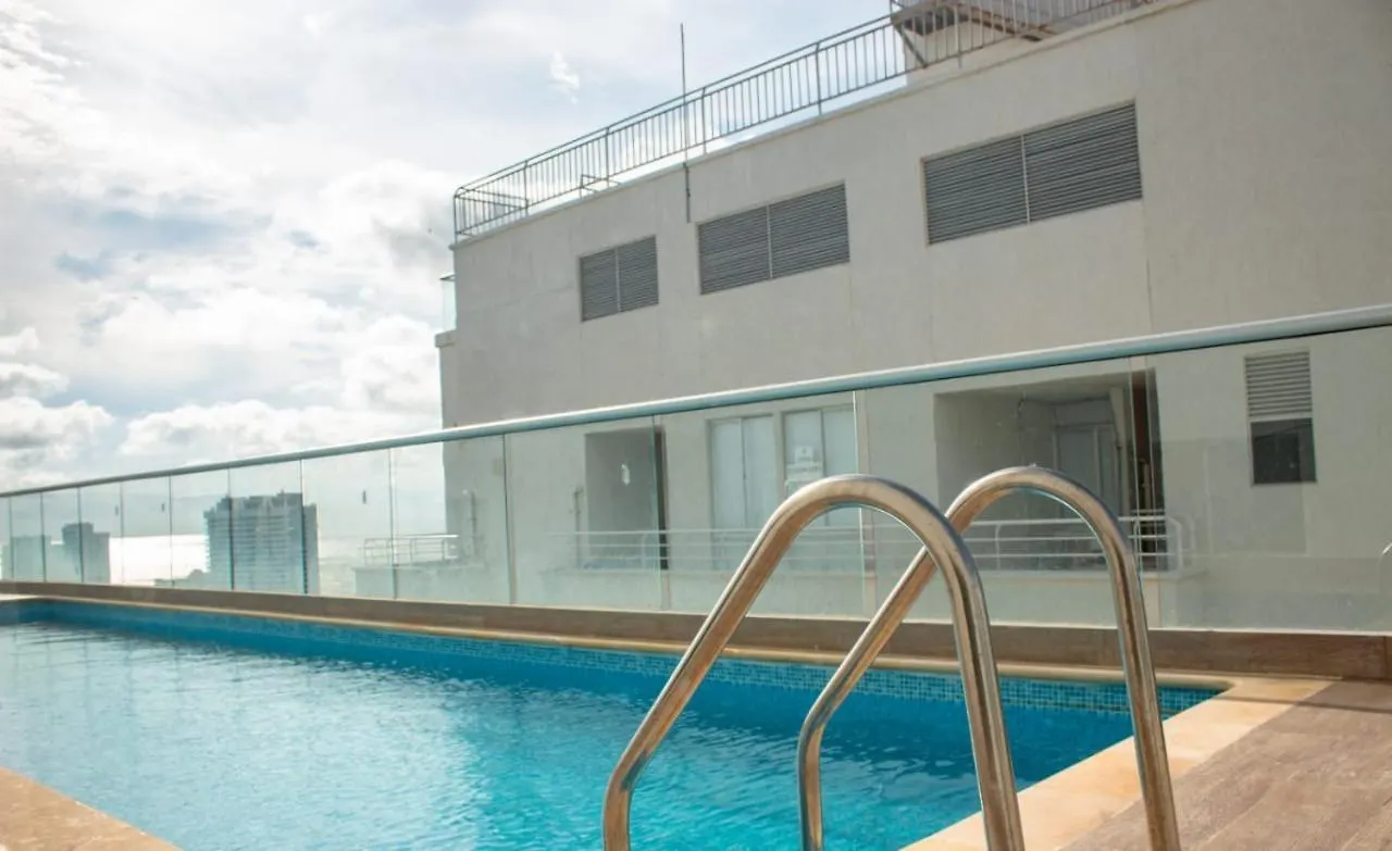 Arriendo Apartamento Por Dias En Cartagena Edificio Sagitario, A Tan Solo 5 Minutos Del Aeropuerto Internacional Rafael Nunez, A Solo 5 Minutos Del Centro Historico De Cartagena, Y A 5 Minutos Caminando De Sus Hermosas Playas. Lejlighed Colombia